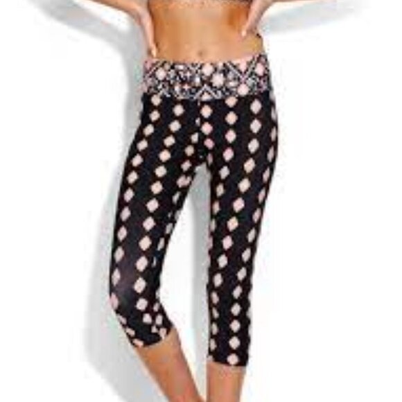 ✅ NWT SEAFOLLY INKA GYPSY 3/4 LEGGINGS SIZE SMALL - Picture 2 of 6